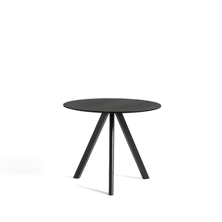 COPENHAGUE - CPH 20 ROUND 90 cm - Stained Black Oak - Stained Black Oak