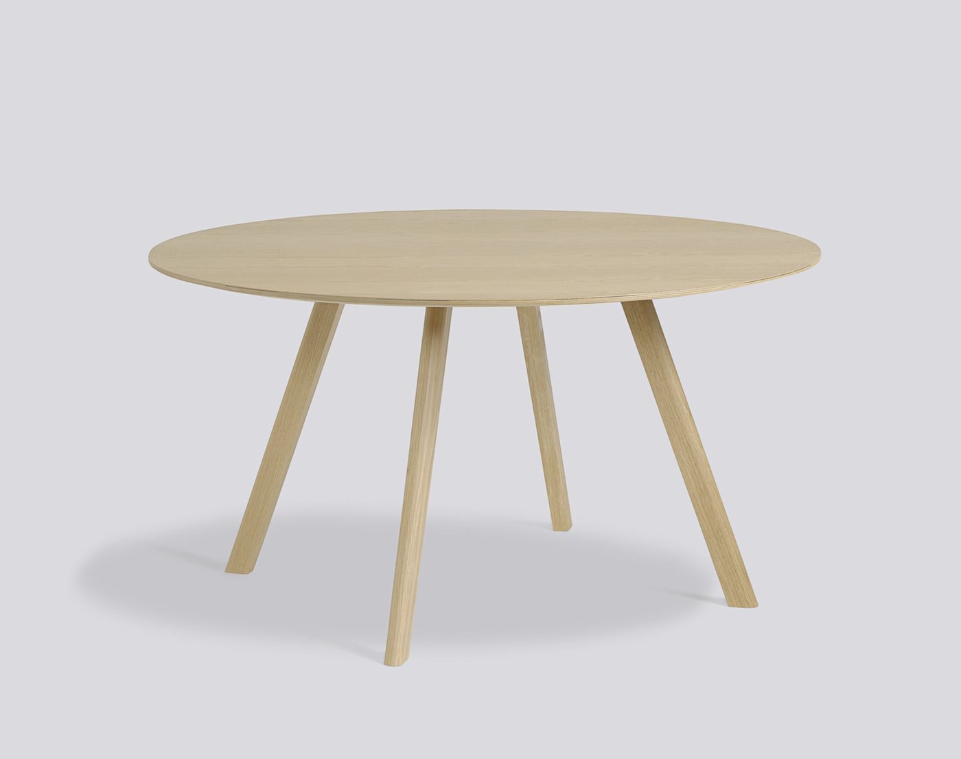 COPENHAGUE - CPH 25 ROUND Water-based Lacquered Oak - Water-based Lacquered Oak