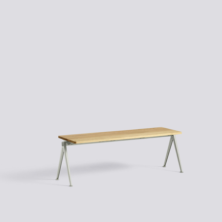 PYRAMID BENCH 11 - L140 - Oiled Oak - Grey