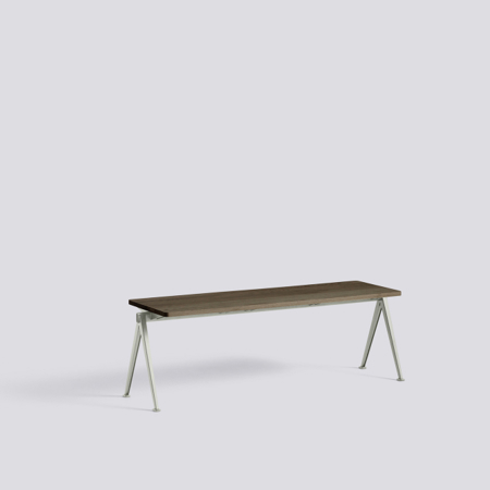 PYRAMID BENCH 11 - L140 - Smoked Oak - Grey