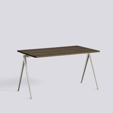 PYRAMID TABLE - 01 - 140x65 - Smoked Oak - Grey
