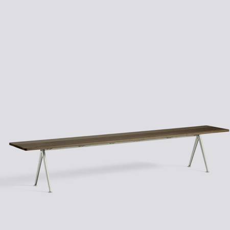 PYRAMID BENCH 12 - L250 - Smoked Oak - Grey