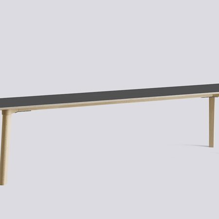 COPENHAGUE DEUX - 215 - 200 x 35 x 45 cm - Stone Grey - Beech