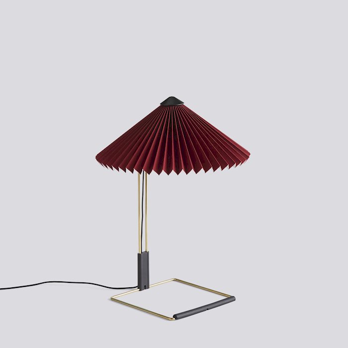 MATIN TABLE LAMP - Small - Oxide red