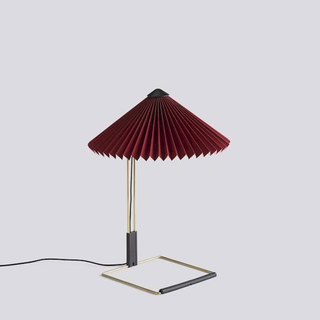 MATIN TABLE LAMP - Small - Oxide red