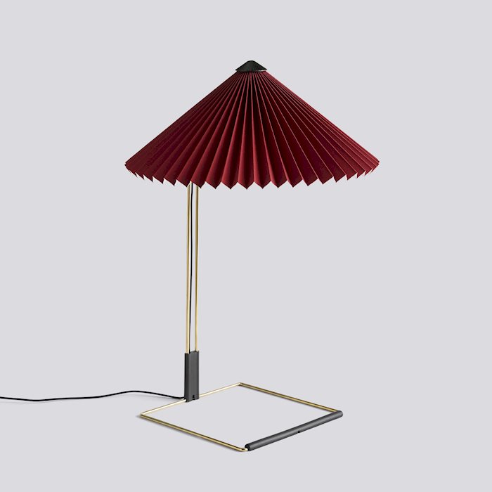 MATIN TABLE LAMP - Large - Oxide red