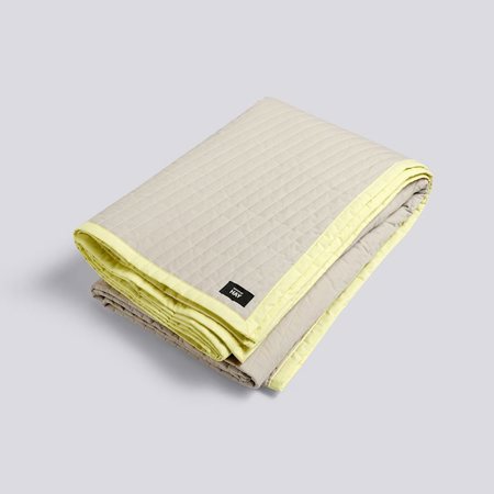 BIAS QUILT - 195 x 245 - Lemon sorbet