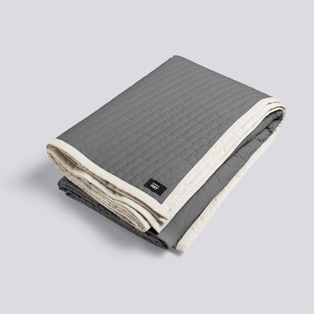 BIAS QUILT - 235 x 245 - Charcoal