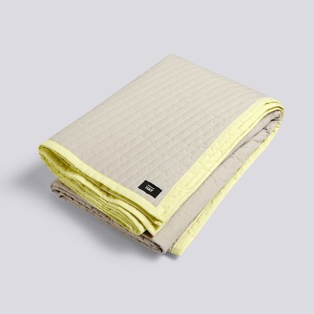 BIAS QUILT - 235 x 245 - Lemon sorbet