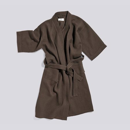 WAFFLE BATHROBE