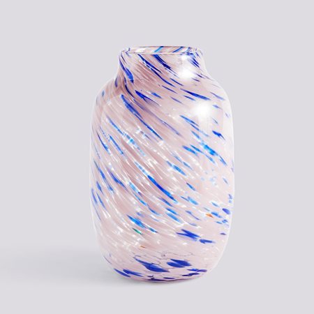 SPLASH VASE - Large - Pink and blue