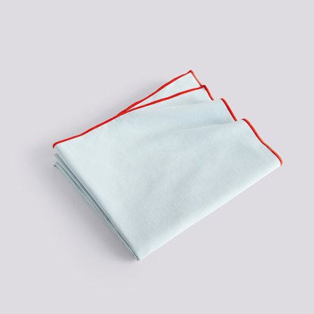 OUTLINE TABLECLOTH - 140 x 250 cm - Light blue