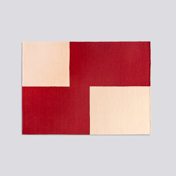ETHAN COOK FLAT WORKS - 170 x 240 cm - Red offset