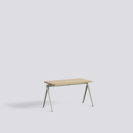 PYRAMID BENCH 11 - L85 - Water-based Lacquered Oak - Grey