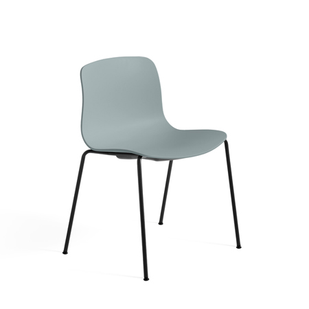 ABOUT A CHAIR - AAC 16 - Dusty Blue - Black frame