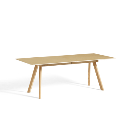 CPH 30 - EXTENDABLE - 200/400 x 90 cm - Clear Lacquered Oak
