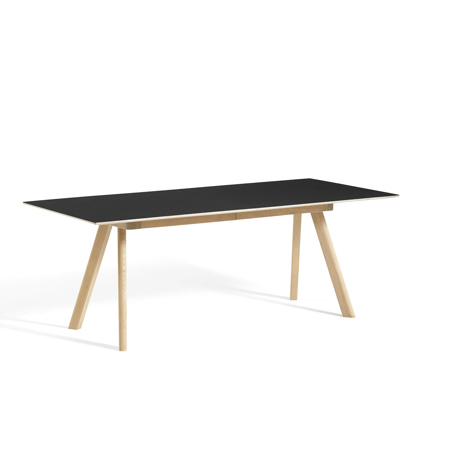 CPH 30 - EXTENDABLE - 200/400 x 90 cm - Black linoleum