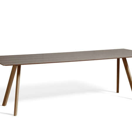 COPENHAGUE - CPH 30 250 - Water-based Lacquered Walnut Veneer - Water-based lacquered solid walnut
