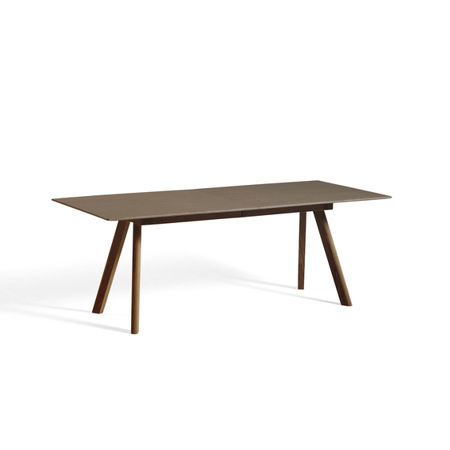 CPH 30 - EXTENDABLE - 200/400 x 90 cm - Water-based Lacquered Walnut Veneer