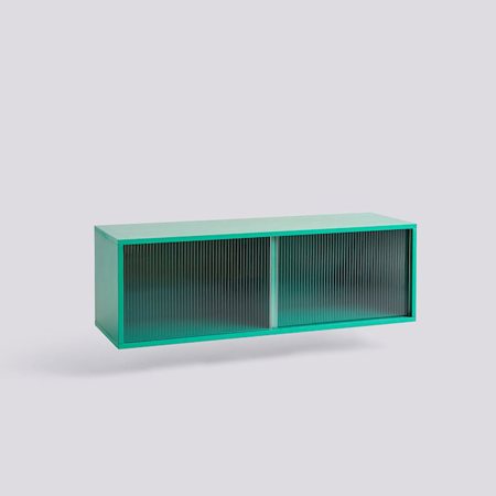 COLOUR CABINET -  MEDIUM - Wall - Glass - Dark mint