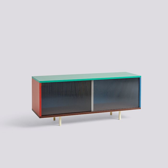 COLOUR CABINET -  MEDIUM - Floor -  Glass - Multi