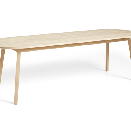 TRIANGLE LEG - TABLE -  L250 - Soaped oak
