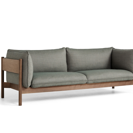 ARBOUR 3-SEATER SOFA - Atlas 931 - Oiled Waxed Solid Walnut
