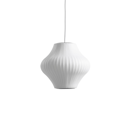 NELSON PEAR CRISSCROSS BUBBLE PENDANT SMALL 