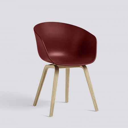 ABOUT A CHAIR - AAC 22 - Brick - Water-based Lacquered Oak
