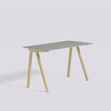 COPENHAGUE - CPH 90 Grey linoleum - Soaped Solid Oak