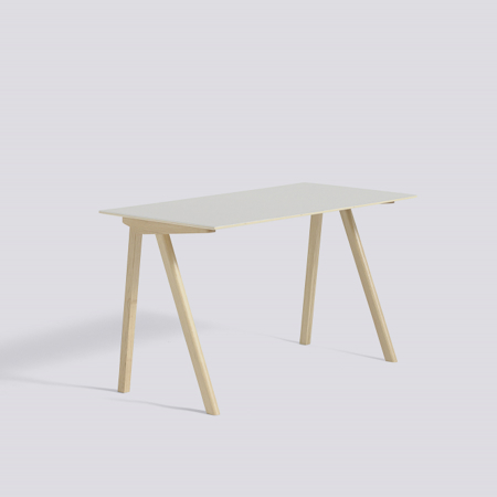 COPENHAGUE - CPH 90 Off White Linoleum - Soaped Solid Oak