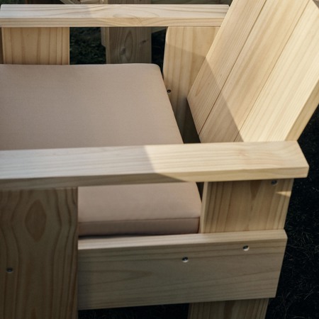 SEAT CUSHION FOR CRATE DINING CHAIR
