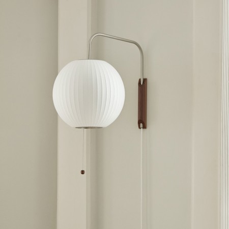 NELSON BALL WALL SCONCE CABLED