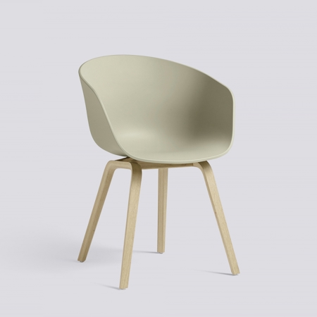 ABOUT A CHAIR - AAC 22 - Pastel Green - Water-based Lacquered Oak