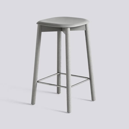 SOFT EDGE 32 - 65 cm - Grey Oak Veneer - Green Stained