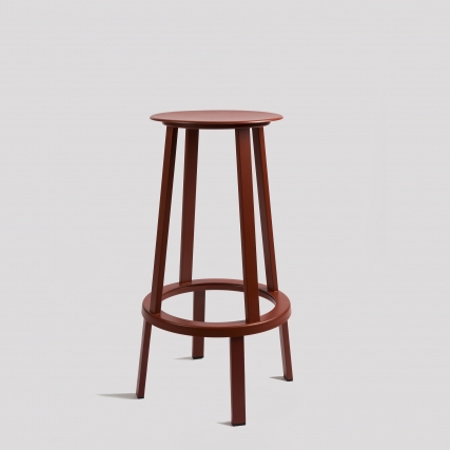 Revolver-Stool - H65 cm - Red