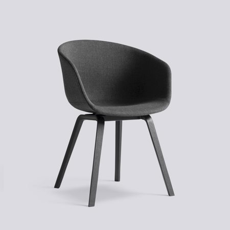 ABOUT A CHAIR - AAC 23 - Remix 163 - Black water-based lacquered oak
