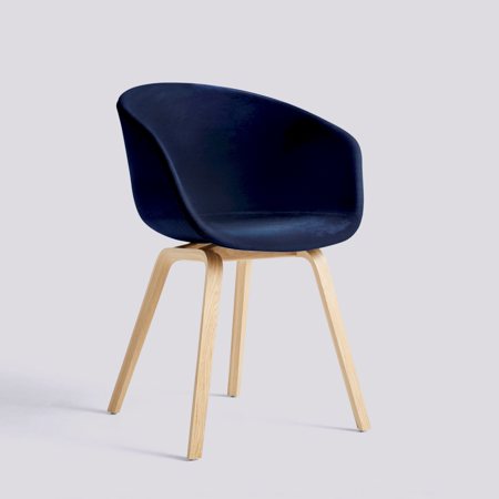 ABOUT A CHAIR - AAC 23 - Lola Navy - Water-based lacquered oak