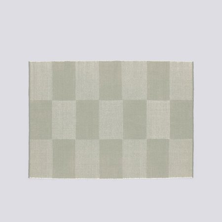 CHECK RUG - 170 x 240  - Large - Grey