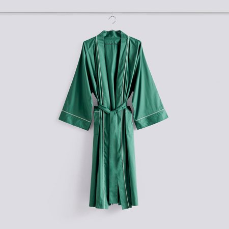 OUTLINE ROBE - M/L - Emerald green