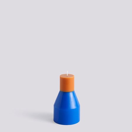 PILLAR CANDLE - Small - Electric blue