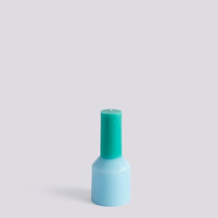 PILLAR CANDLE - Small - Light blue