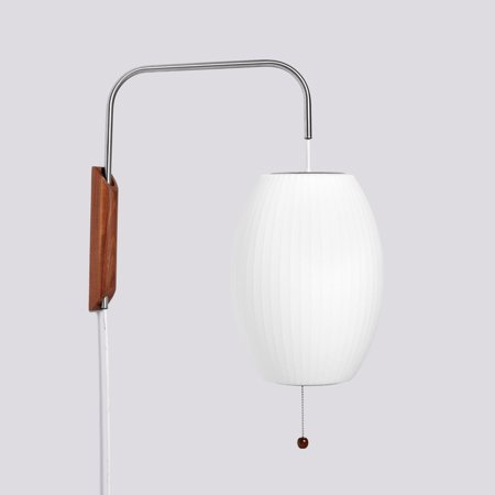 NELSON CIGAR WALL SCONCE CABLED