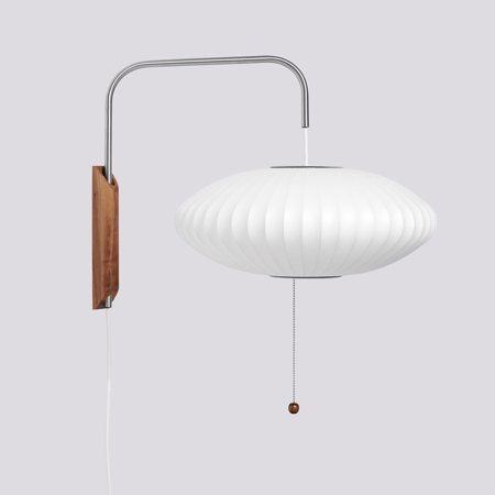NELSON SAUCER WALL SCONCE CABLED