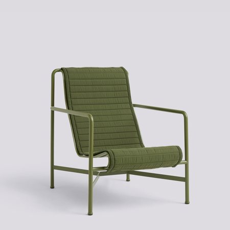 PALISSADE LOUNGE CHAIR HIGH / QUILTED CUSHION