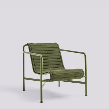 PALISSADE LOUNGE CHAIR LOW / QUILTED CUSHION