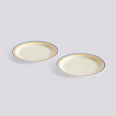 SOBREMESA PLATE - 24,5 cm - Blue and yellow