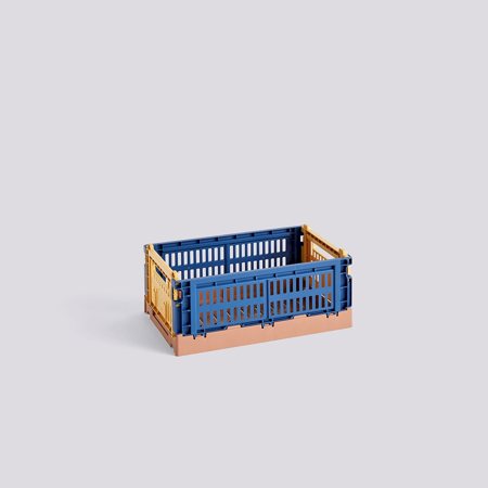 HAY COLOUR CRATE MIX - Small - Dark Blue