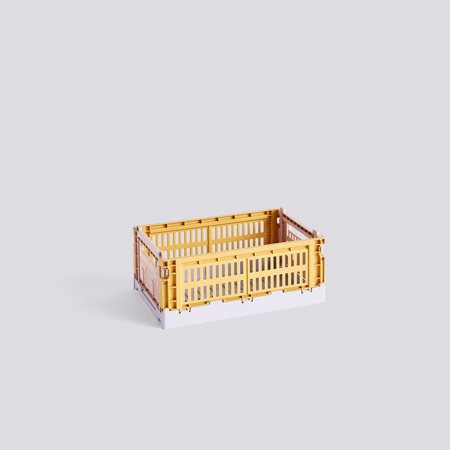 HAY COLOUR CRATE MIX - Small - Golden yellow