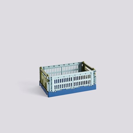 HAY COLOUR CRATE MIX - Small - Dusty Blue